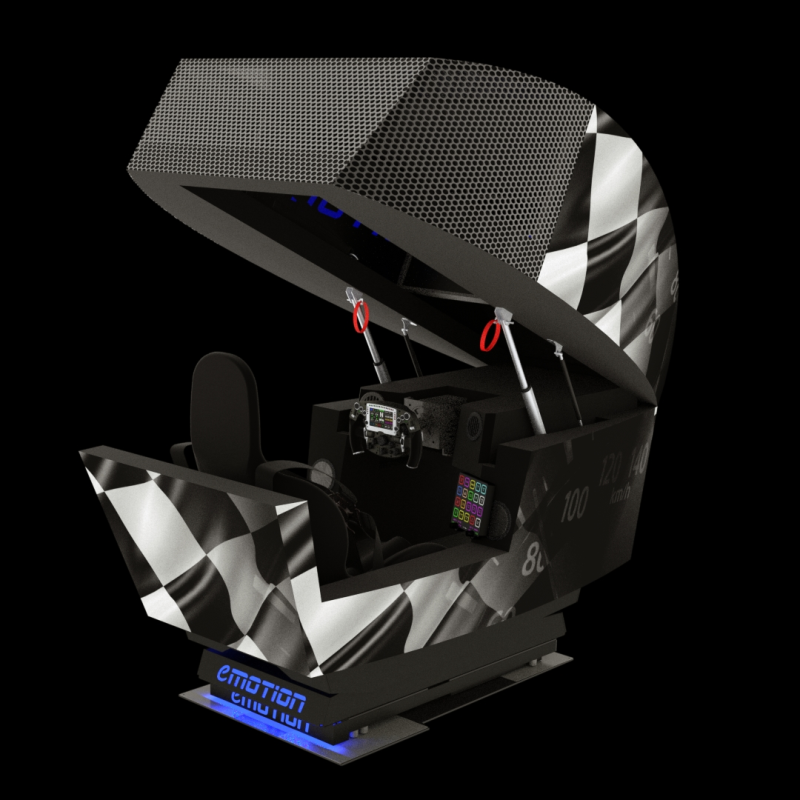 Habitacle d'une Le Mans Hypercar