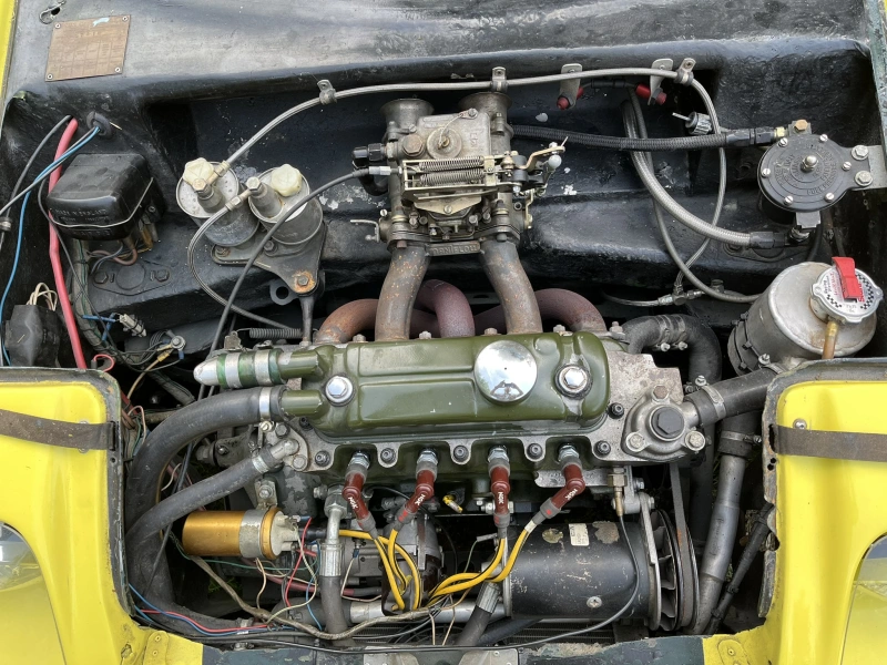 1967 Mini Marcos GT. Voiture de course homologuée pour la route. Enregistrée en Suède. Conduite à droite