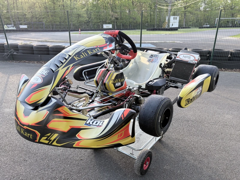 Second-hand Kalikart chassis with Rotax DD2 engine