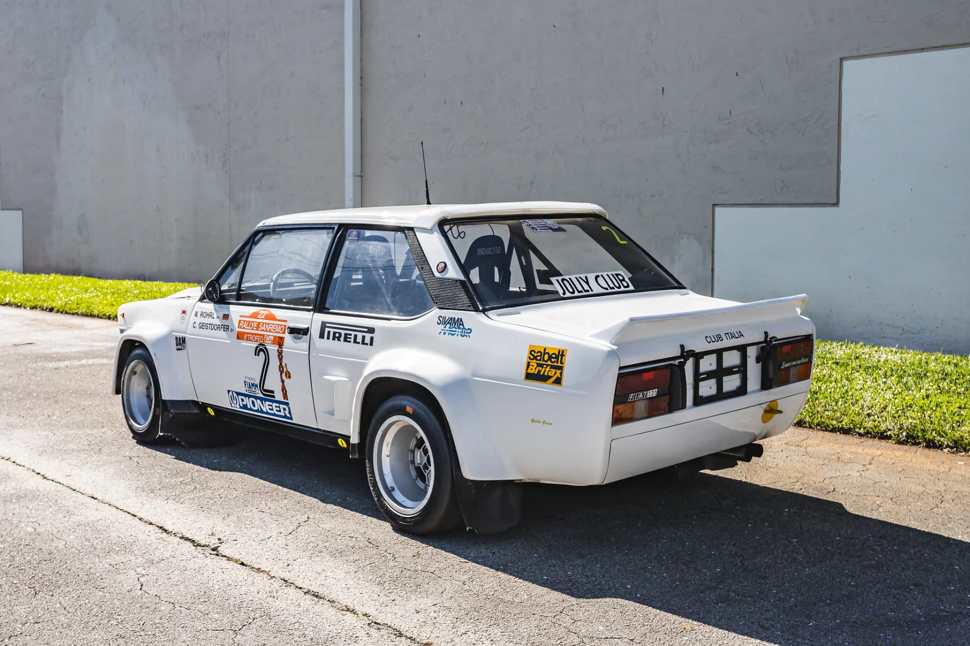 1980 Works FIAT 131 Abarth Rally
