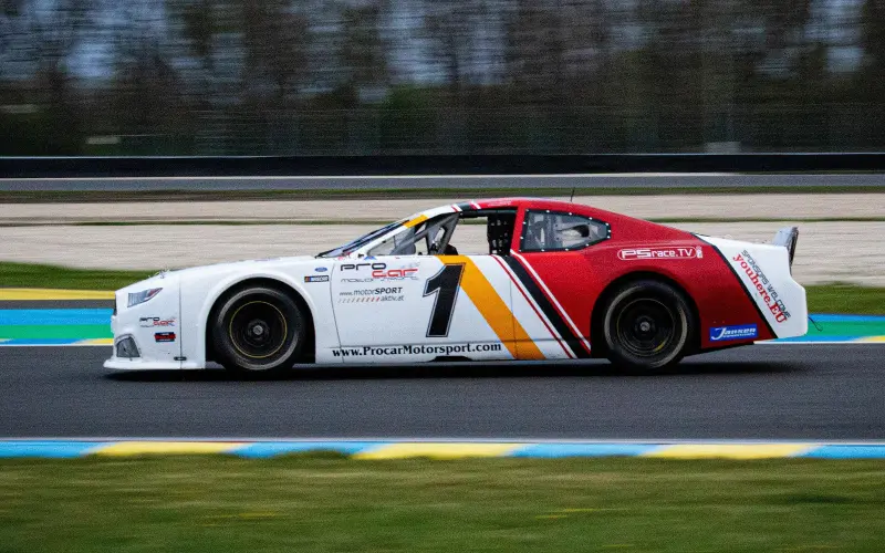 Nascar racing car