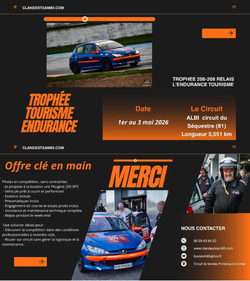 Recherche pilote sur PEUGEOT 206 RPS