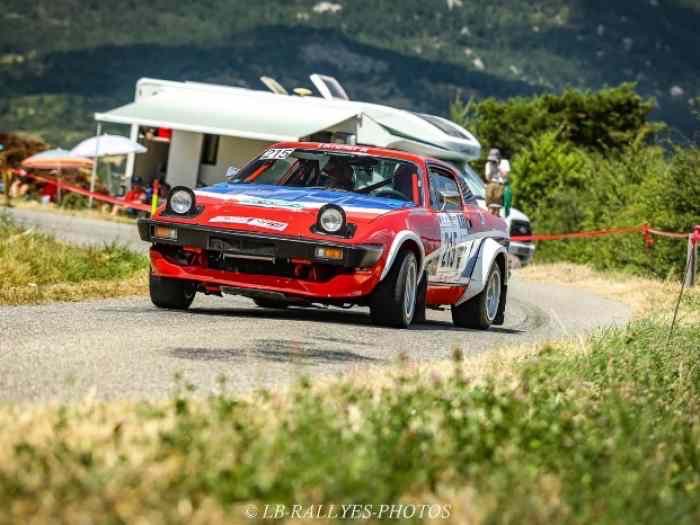FOR RENT VHC Tour de Corse Historique -Triumph TR7 V8 GR4 asphalt by LANGE COMPETITION. Join the 5 TR7 V8s entered!