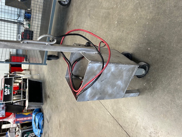Battery trolley