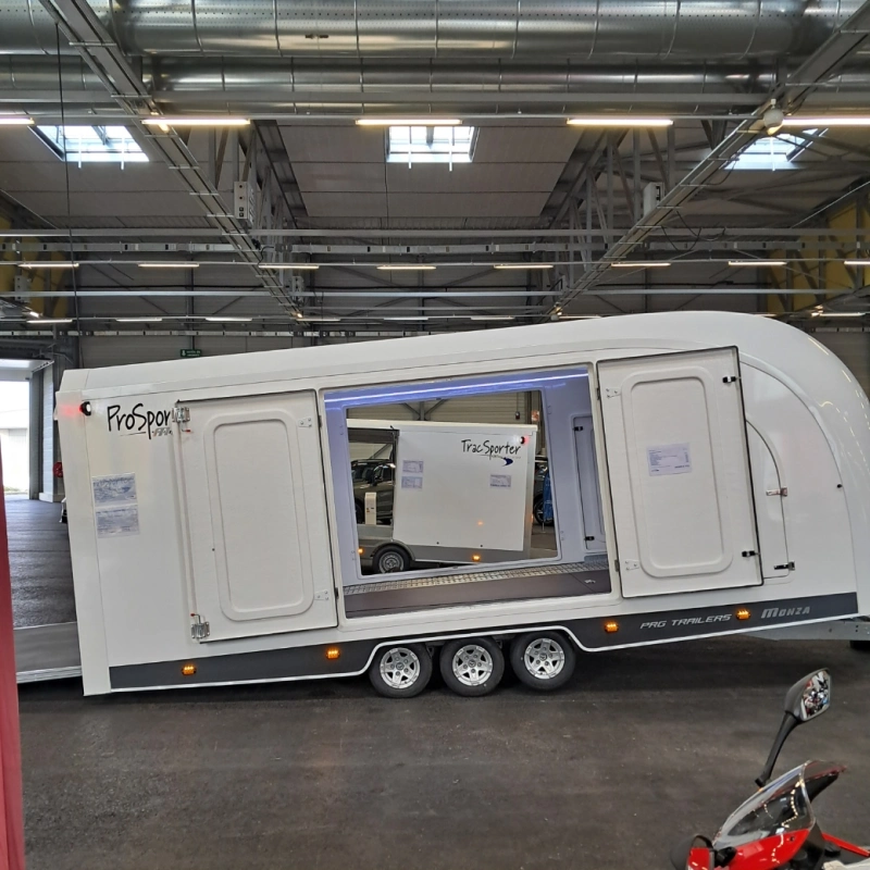 PRG Trailers Prosporter MONZA 3-axle trailer - 6.00m x 2.34m