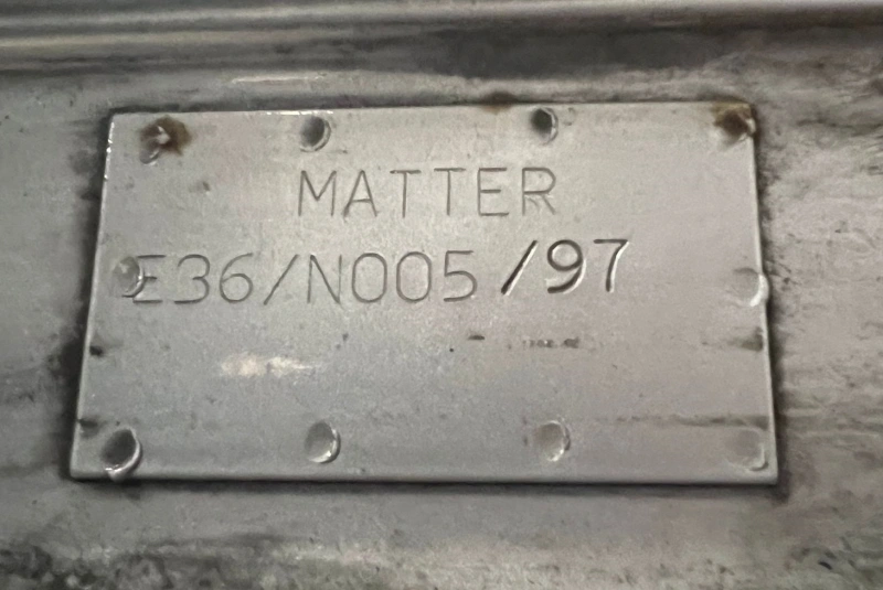 BMW M3 e36 Groupe A/N - Matter.