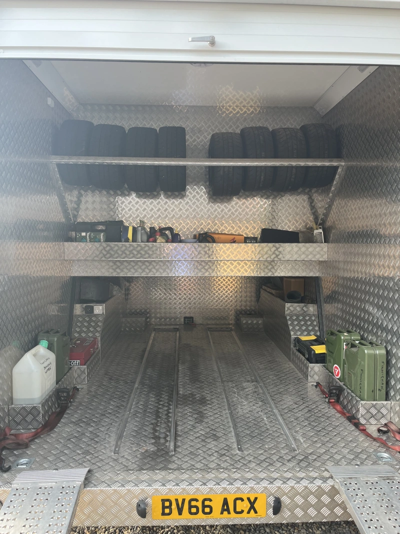 Bespoke car transporter/luxury motorhome