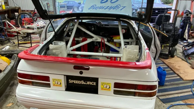 Mazda RX-7 de 1986 construite par Speedsource, catégorie ITS