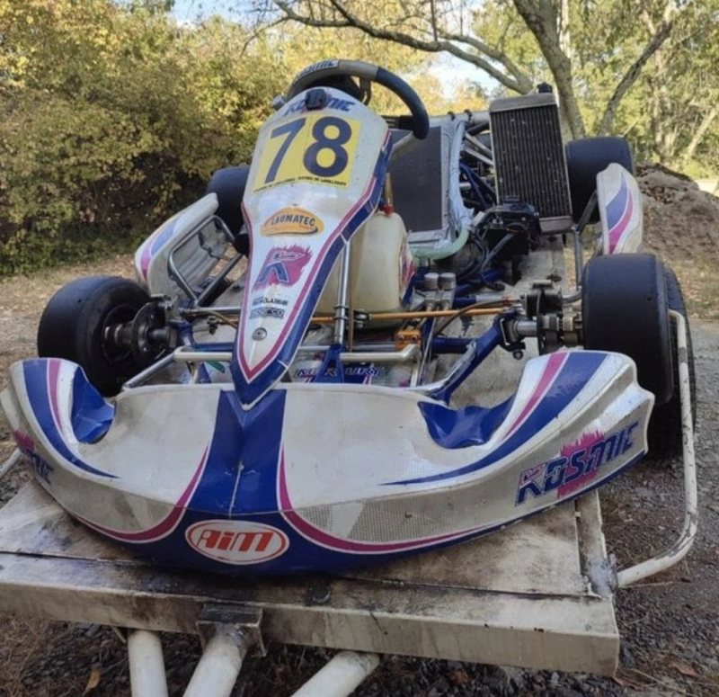 Ideal for beginners: 125cc go-kart + trailer