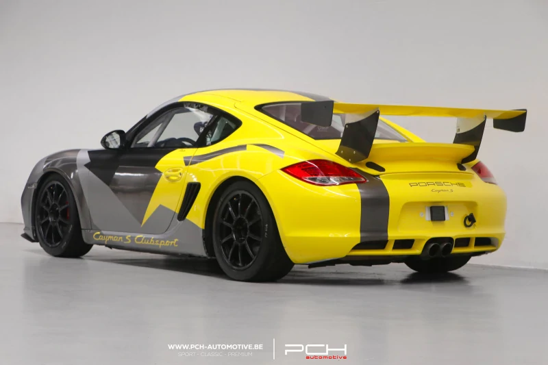 PORSCHE Cayman S "Clubsport" 3.4i 355hp PDK - RACE CAR - 2010