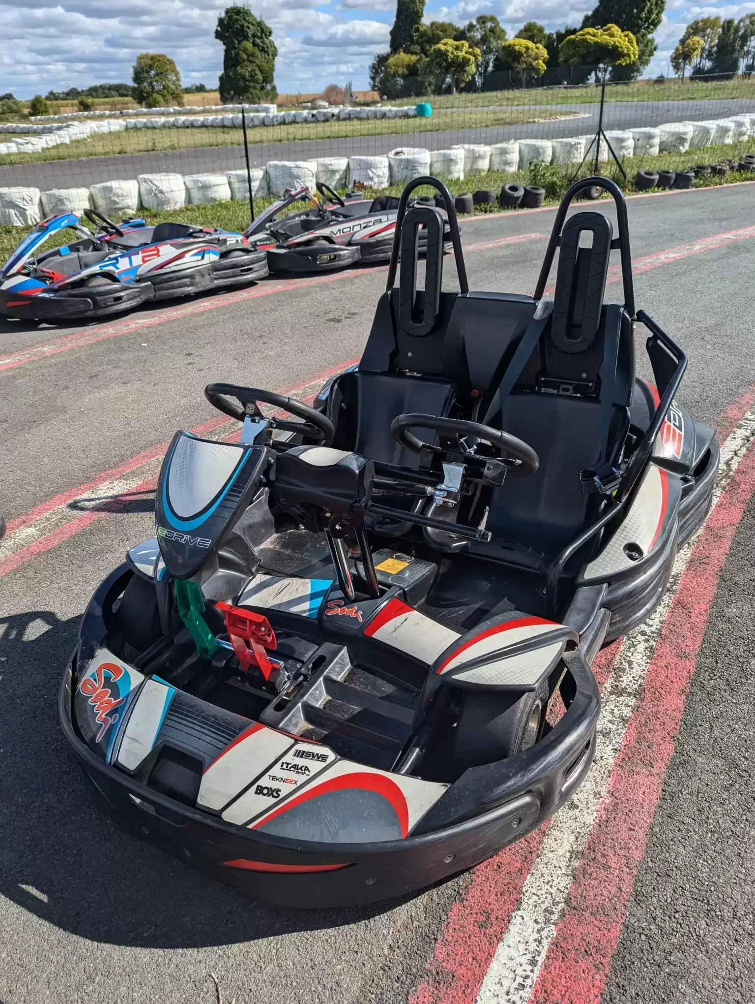 Flotte de karts à vendre