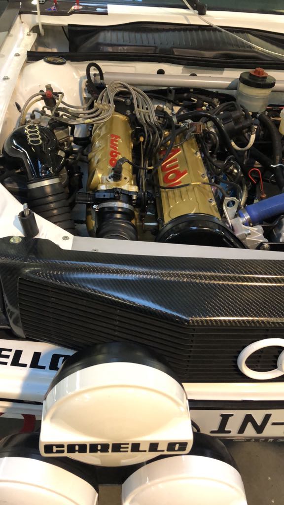 Réplique de l'Audi rallye quattro du Groupe 4