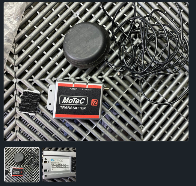 Émetteur Motec T2 d'occasion.