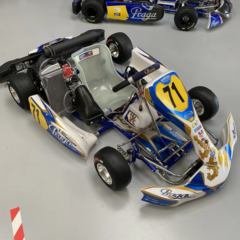 Used Praga + Rotax Cadet go-kart