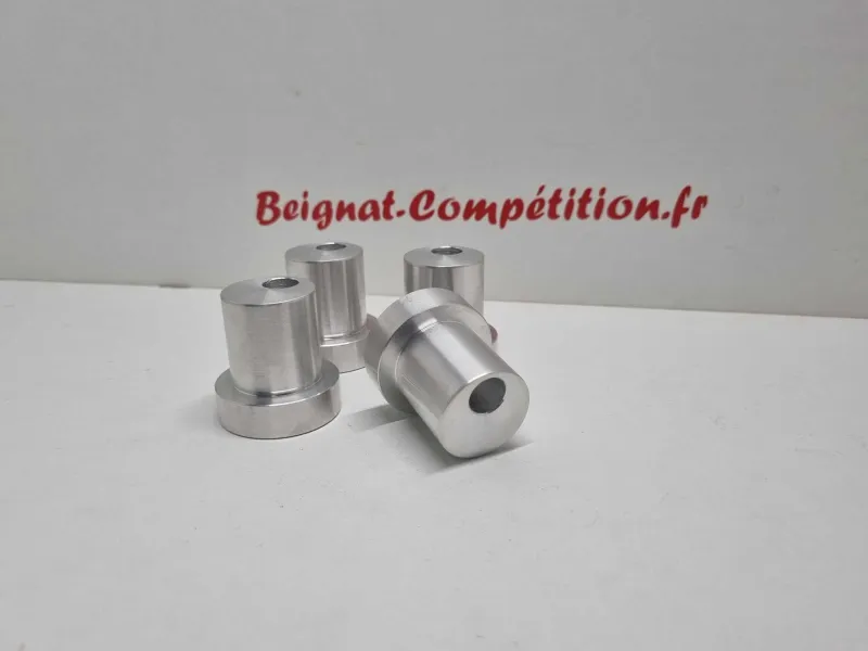 Aluminium rear axle bushing for 106 / Saxo / offset axle +9mm