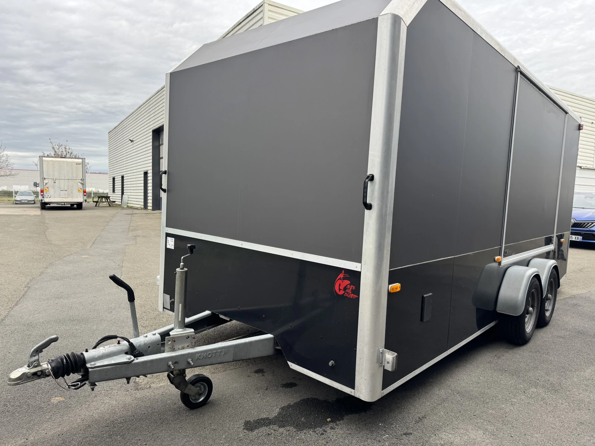 Black Castle van trailer
