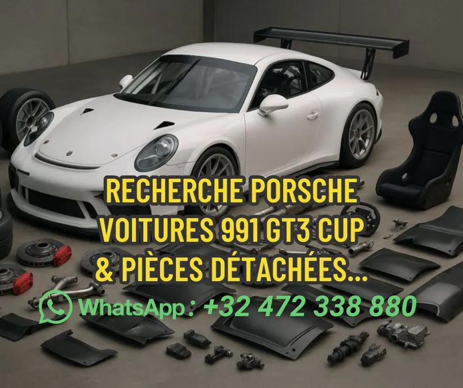 Recherche Porsche GT3 Cup 991 996 997 – photo 1