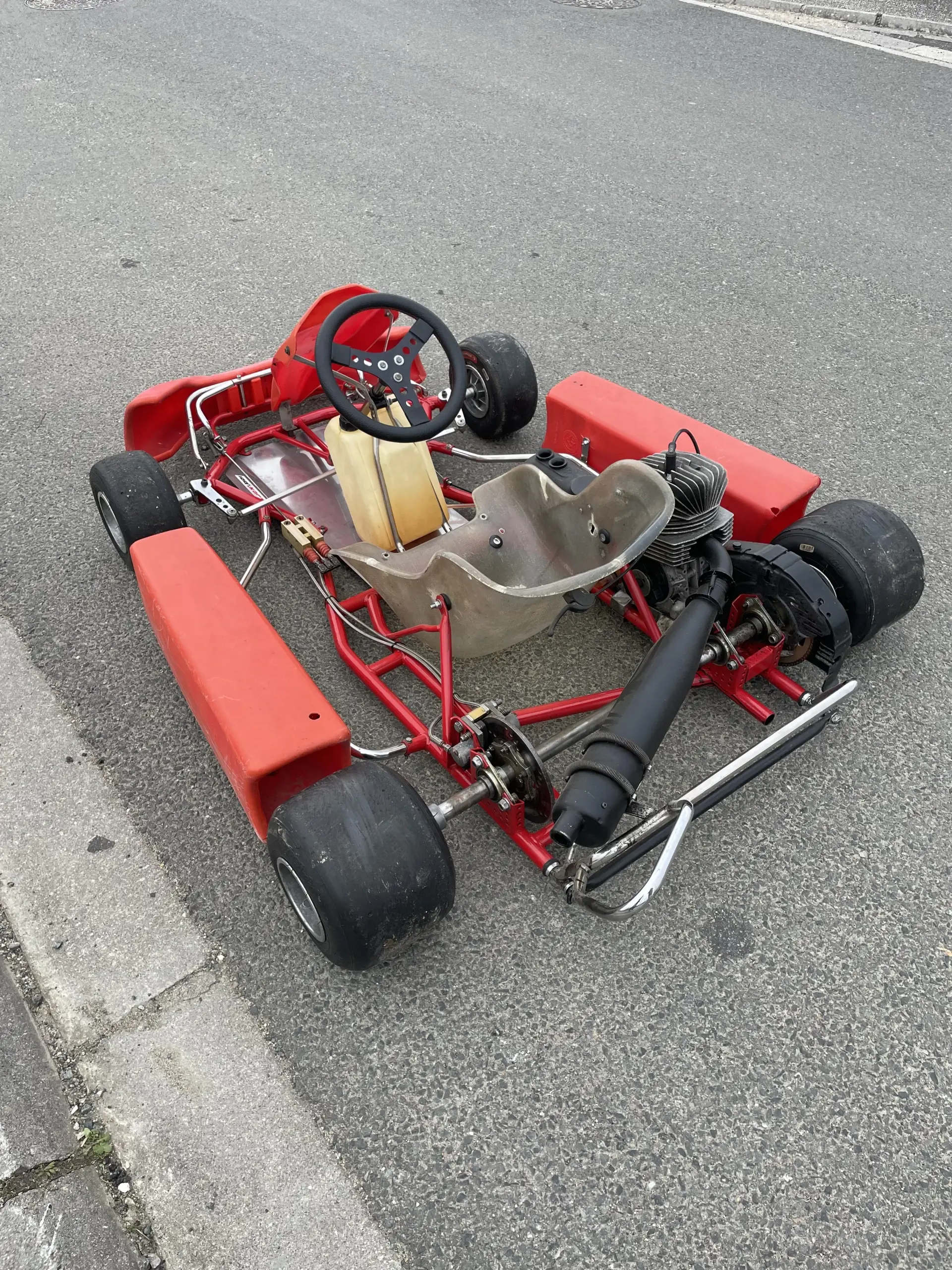 Karting with iame komet k55 engine