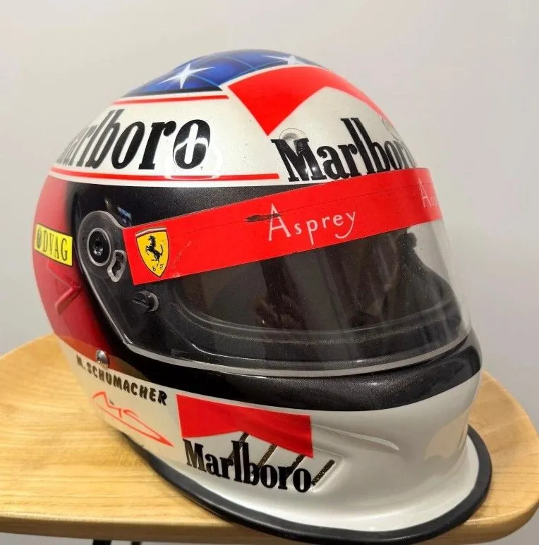 1996 Ferrari Hungary GP Bell Helmet with COA – photo 1