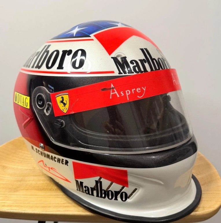 1996 Ferrari Hungary GP Bell Helmet with COA