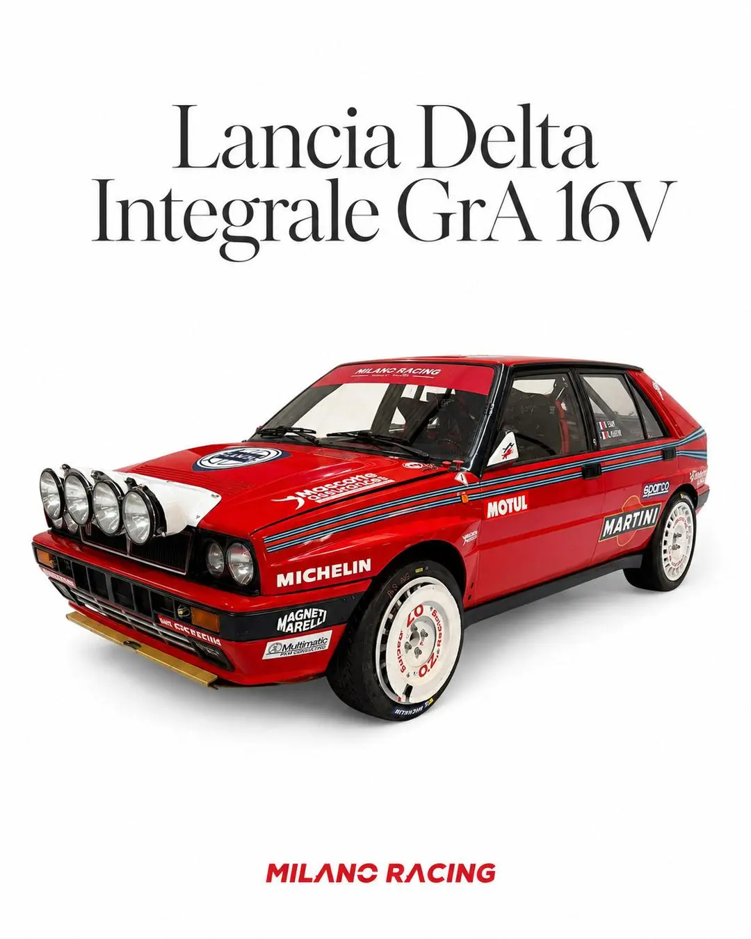 Lancia Delta HF intégrale 16v Groupe A J2 - FIA – photo 1