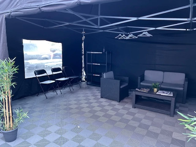 Folding tent 6x4m aluminium SPIDTEC PRO40
