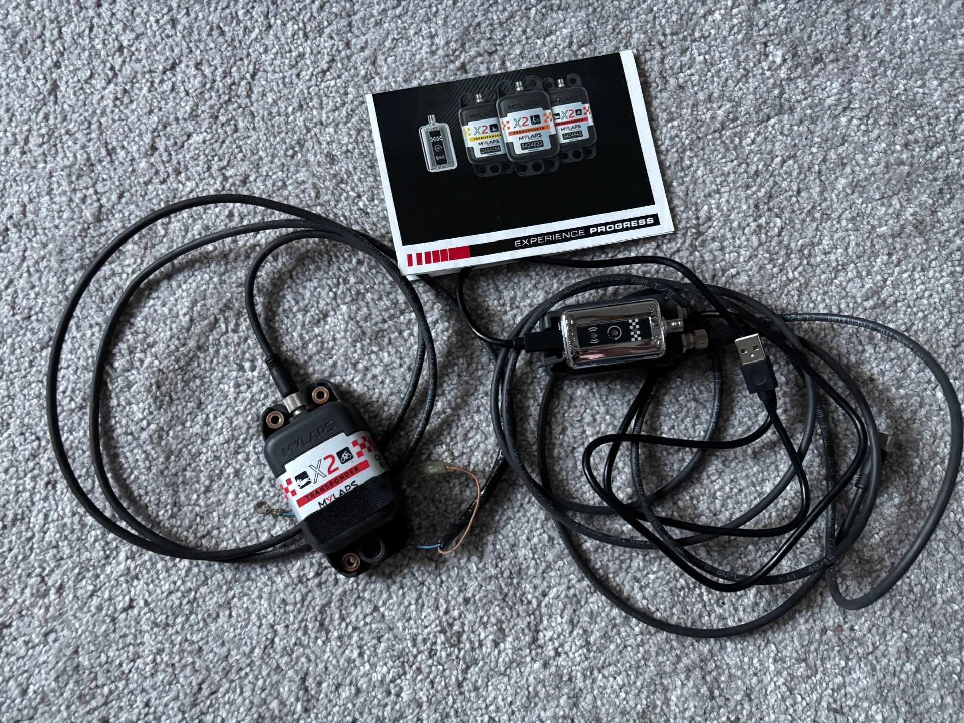 Transpondeur MyLaps X2 sur batterie – photo 4