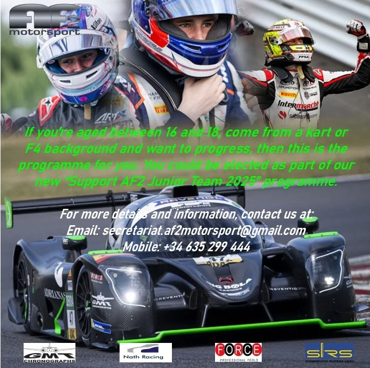 Support AF2 Junior Team 2025 programme