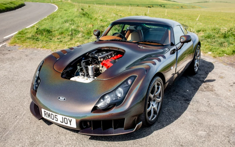 2005 TVR Sagaris - Un schéma de peinture unique !