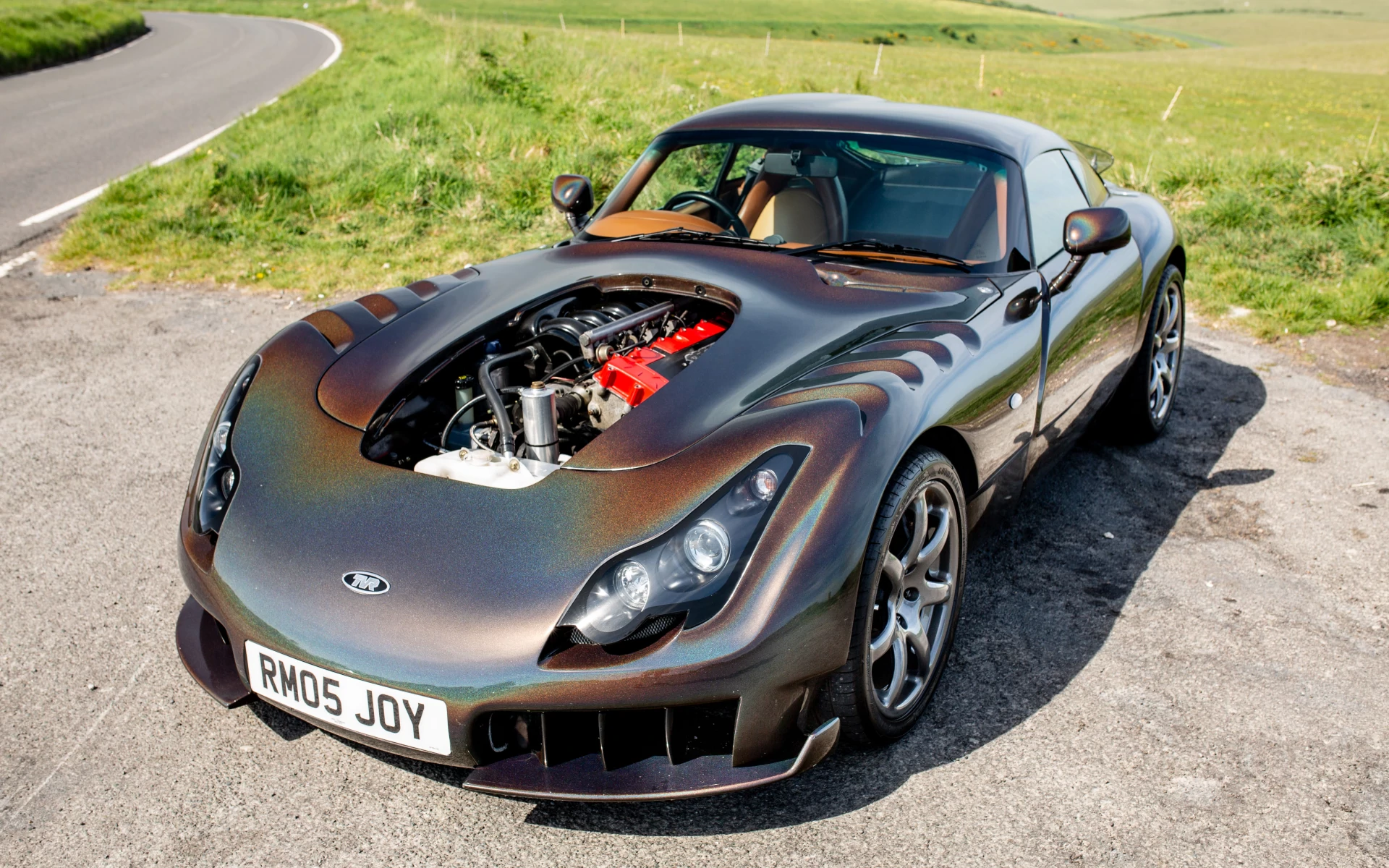 2005 TVR Sagaris - Un schéma de peinture unique !