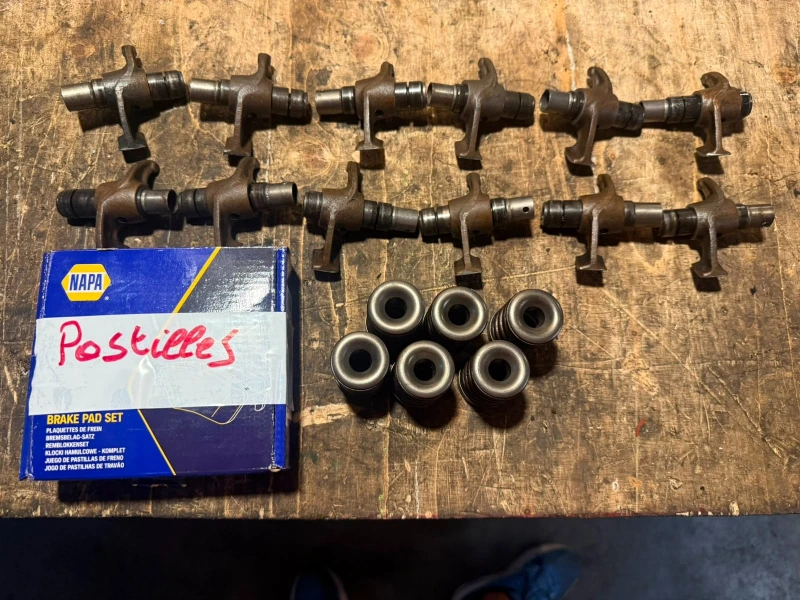 Culbuteurs pastilles Porsche RSR compétition