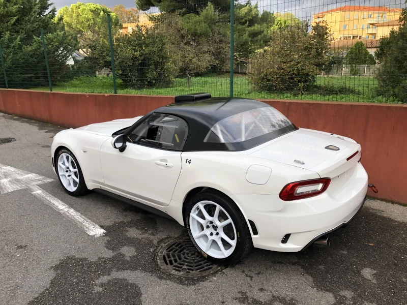 Abarth 124 Rally R-GT Ex Ciamin and Astier