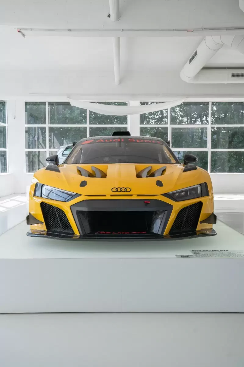 Audi R8 LMS GT2 Vegas yellow 1 of 6 Worldwide