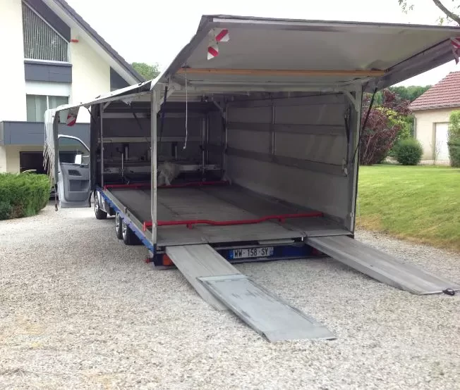 Car carrier VW TRANSPORTER T5