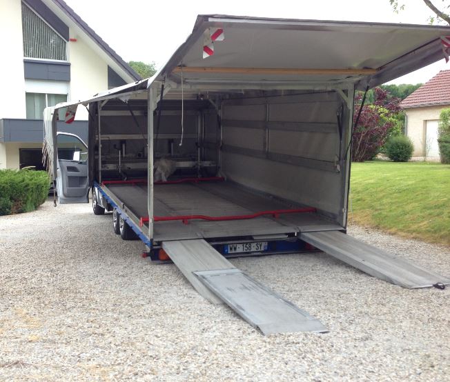 Car carrier VW TRANSPORTER T5