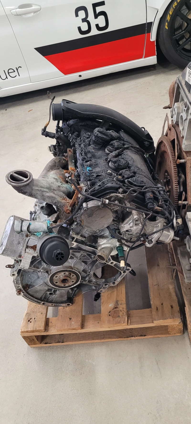 Peugeot 308 Racing Cup engine for parts