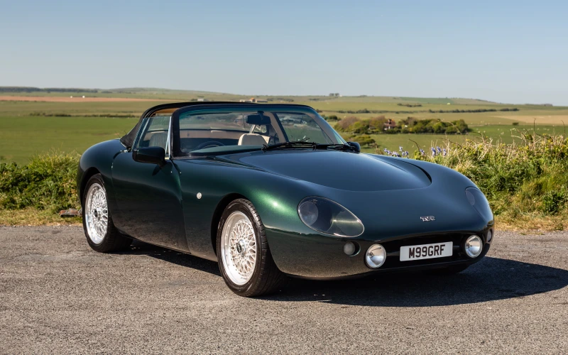 1998 TVR Griffith 500, châssis et moteur entièrement reconstruits