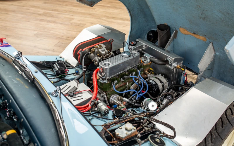 Austin-Healey Sebring Sprite 1959, 500kg et 125bhp