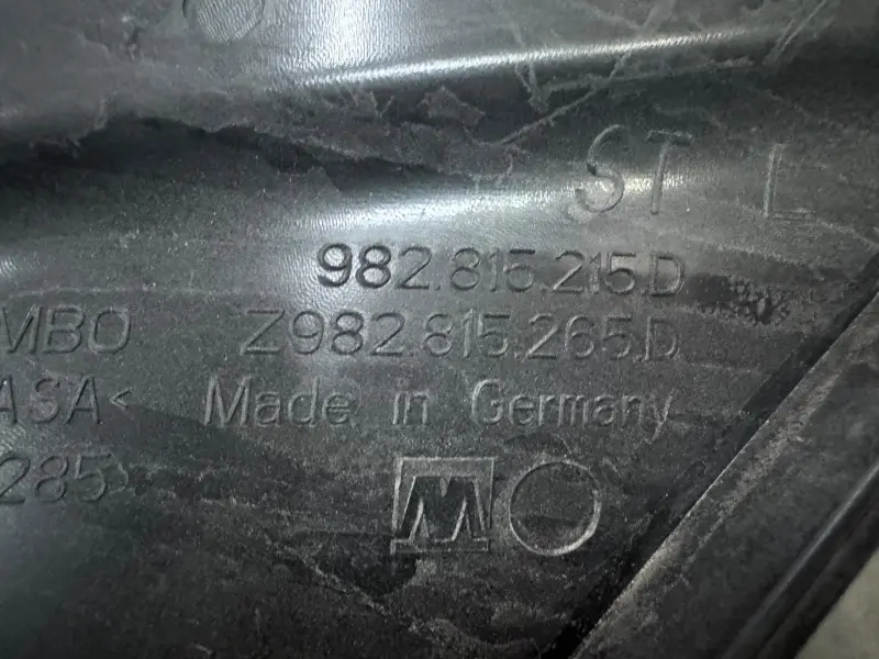 Intake hose left Porsche Cayman GT4 RS 982815215D