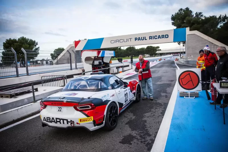 Abarth 124 Rally R-GT Ex Ciamin and Astier