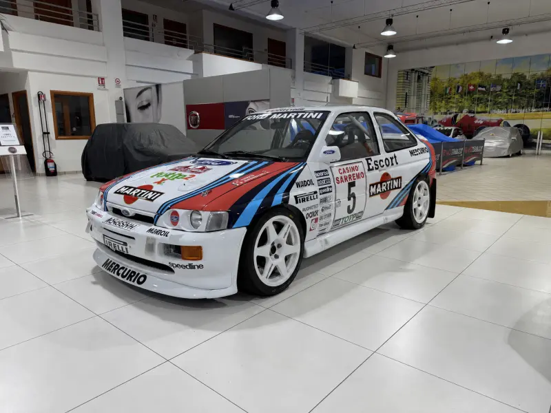 Ford Escort RS Cosworth Gr.A Martini, anciennement du Jolly Club