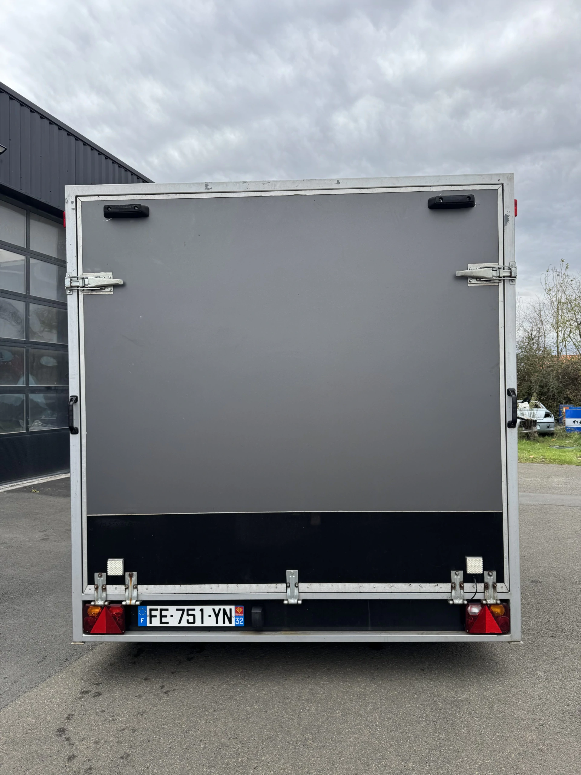 Black Castle van trailer