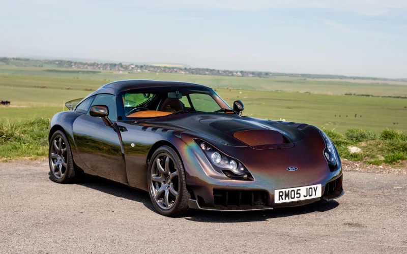 2005 TVR Sagaris - Un schéma de peinture unique !