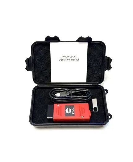 Interface de diagnostic VNCI6154A pour VAG ODIS — CAN FD/DoIP, en stock à Riga