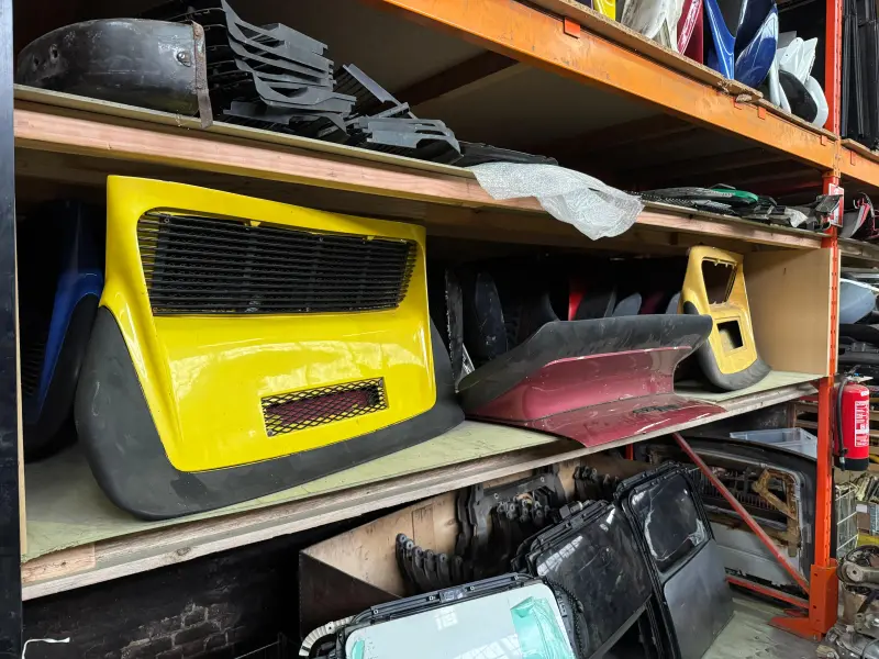 Capots moteur et ailerons pour Porsche