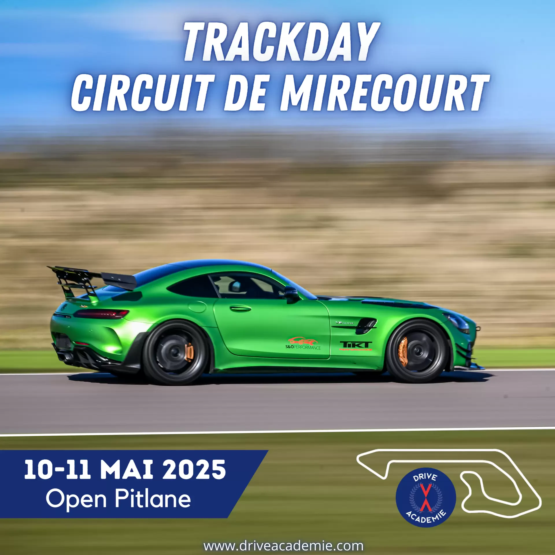 Trackday mai open pitlane circuit de Mirecourt