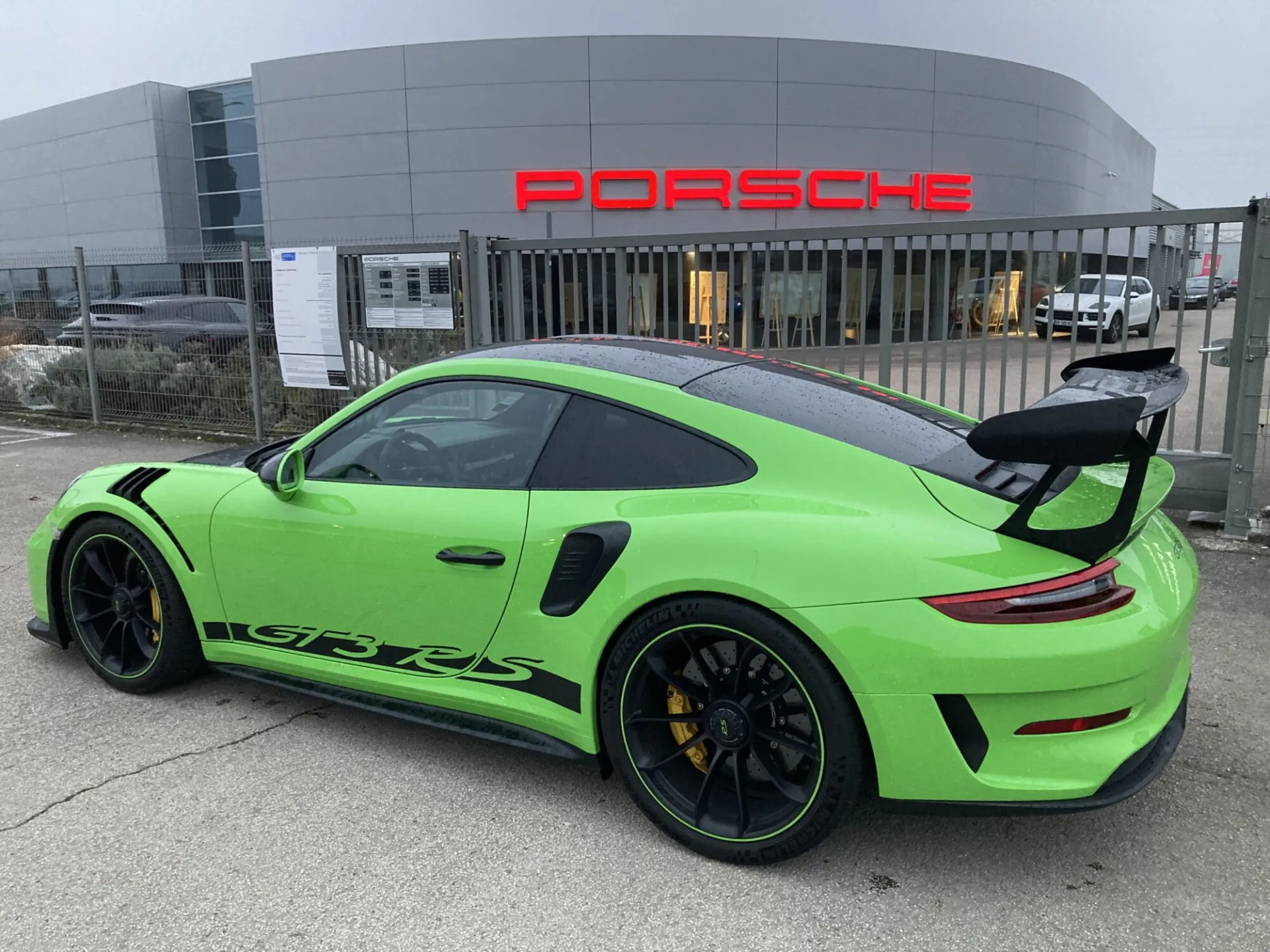 PORSCHE 991 GT3 RS WEISSACH VERT LEZARD 2018 – photo 2