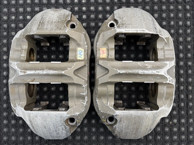 2 étriers Brembo monobloc 206 WRC / 307 WRC Terre