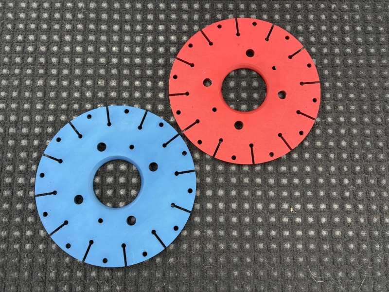 2 bols alu PTS Peugeot Sport – 205, 309, 306 Gr A, VHC – AP Racing / Alcon