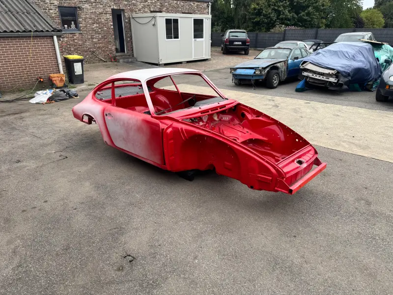Fully restored 1966 Porsche 911 2.0 bare chassis